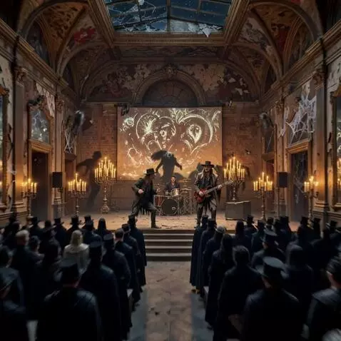 AI Video from prompt: A cinematic, surreal, and gothic visual, inspire