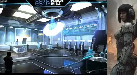 AI Video from prompt: A girl reports to her superiors about a successf