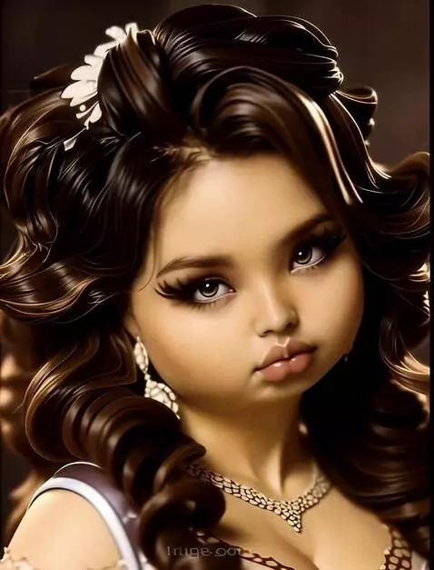 AI Video from prompt: A woman poses from various angles, quickly chang