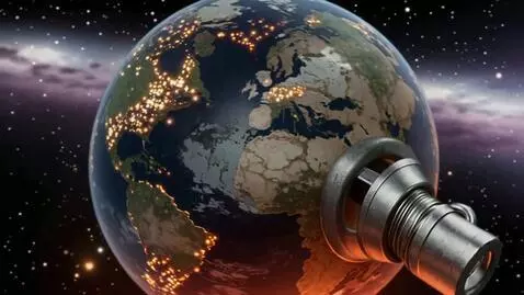 AI Video from prompt: Surreal conceptual art, Planet Earth transformed