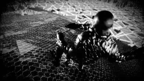 AI Video from prompt: Obsidian human a minimalistic dark fantasy surre