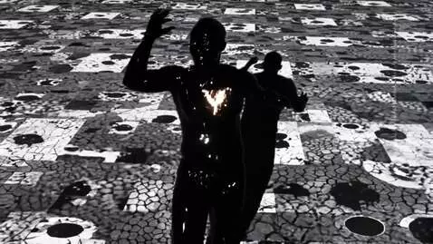 AI Video from prompt: Obsidian human a minimalistic dark fantasy surre