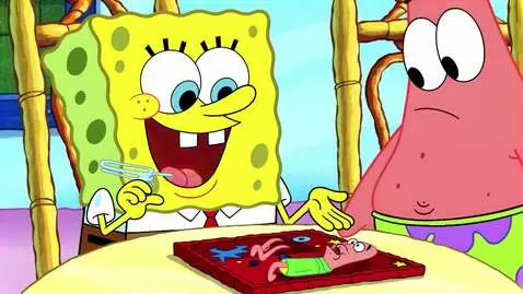 AI Video from prompt: SpongeBob and Patrick are playing an Operation g