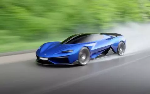 AI Video from prompt: The car’s language