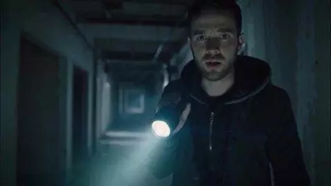 AI Video from prompt: generate a scary video story with scary music wh