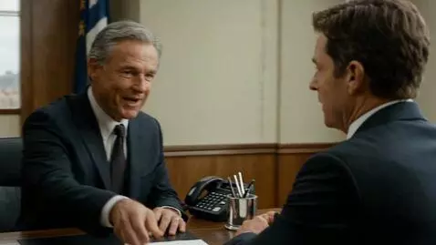 AI Video from prompt: John Nolan from The Rookie gets promoted to Chie