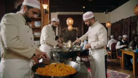 AI Video from prompt: A cinematic video of a traditional national rest