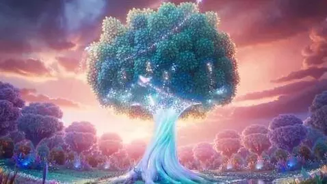 AI Video from prompt: Create a magical video for a growth and becoming