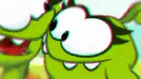 AI Video from prompt: a chaotic ytp-styled edited video featuring thre