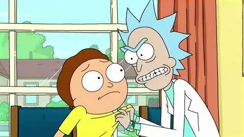 AI Video from prompt: Morty Gets  Grounded From Watching Strays in 202