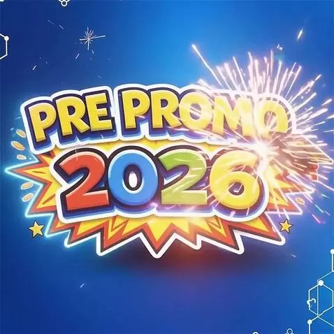 AI Video from prompt: Animate this logo "PRE PROMO 2026" with smooth m