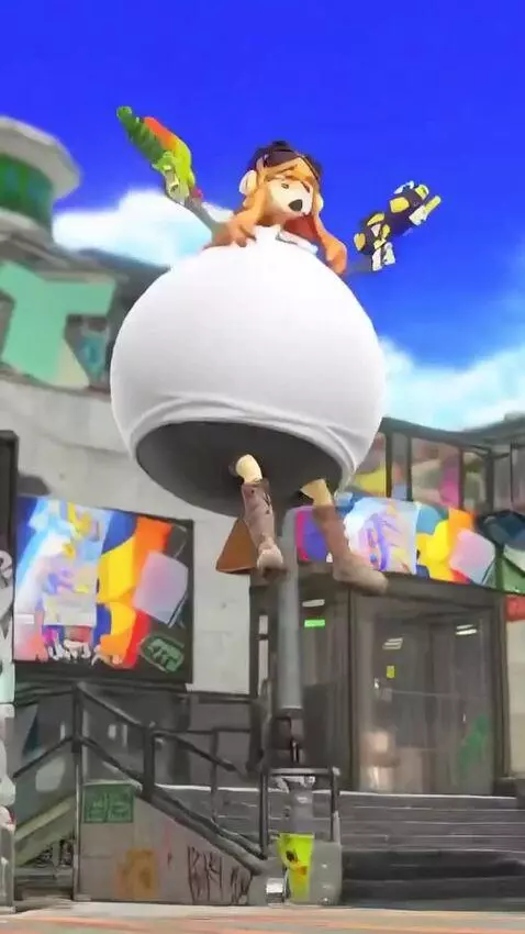 AI Video from prompt: The girl noticed that her body had swelled up li