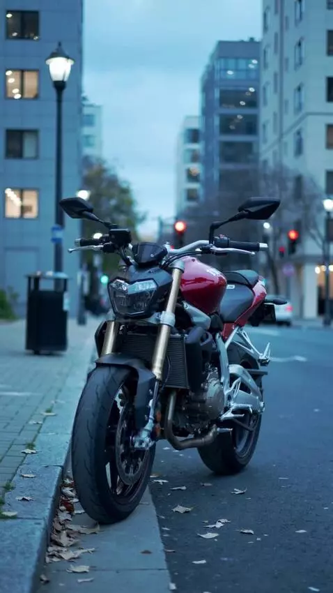 AI Video from prompt: Motorcycle h