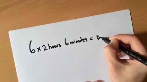 AI Video from prompt: 6 time 2 hours 6 minutes