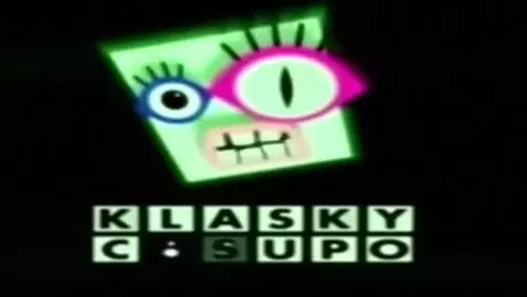 AI Video from prompt: klasky csupo jumpscared (scary logo)