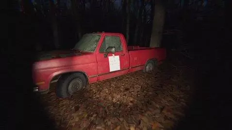 AI Video from prompt: A first-person shot in VHS style. A woman walks 