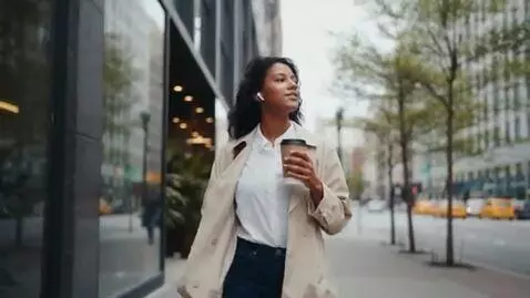 AI Video from prompt: Walking in city