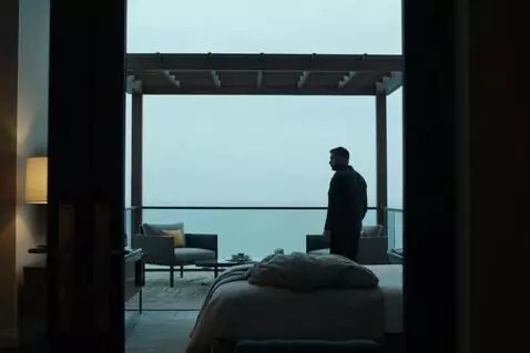 AI Video from prompt: A photorealistic premium hotel in a modern resor