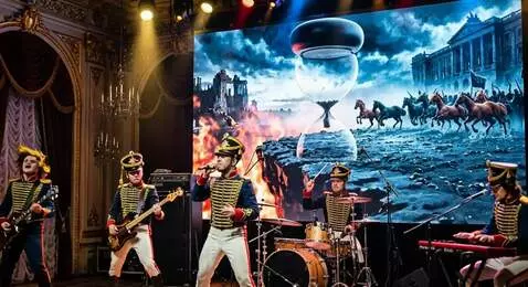 AI Video from prompt: **Optimized visual script (style: digital apocal