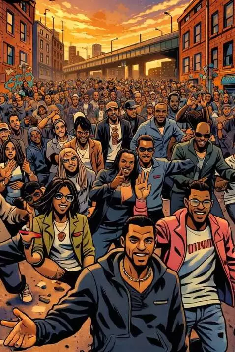 AI Video from prompt: Let's create a Hip-Hop atmosphere that will give