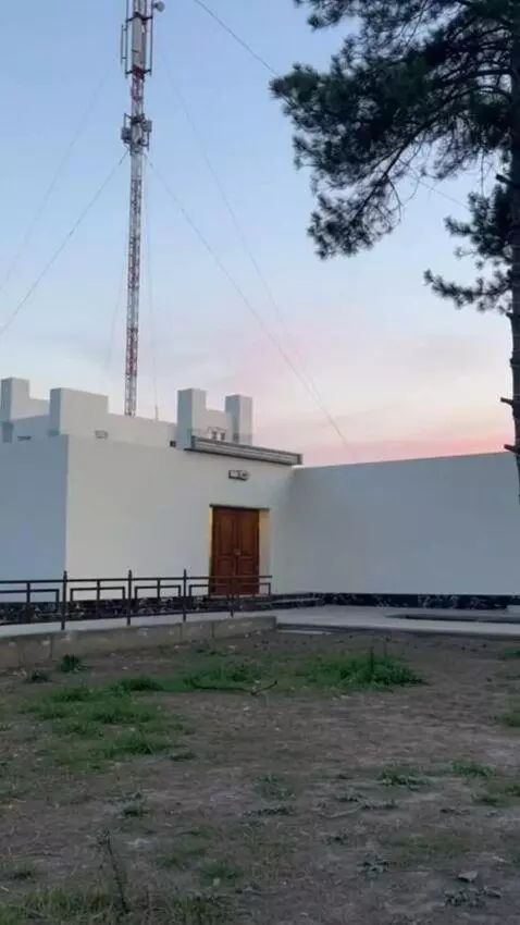 AI Video from prompt: create a building grow effect where the building