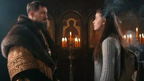 AI Video from prompt: Cinematic historical science fiction dramatic fe