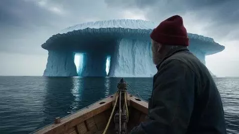 AI Video from prompt: The motorboat is fast moving forward, towards th