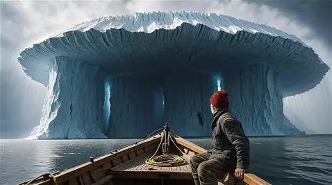 AI Video from prompt: The motorboat is fast moving forward, towards th