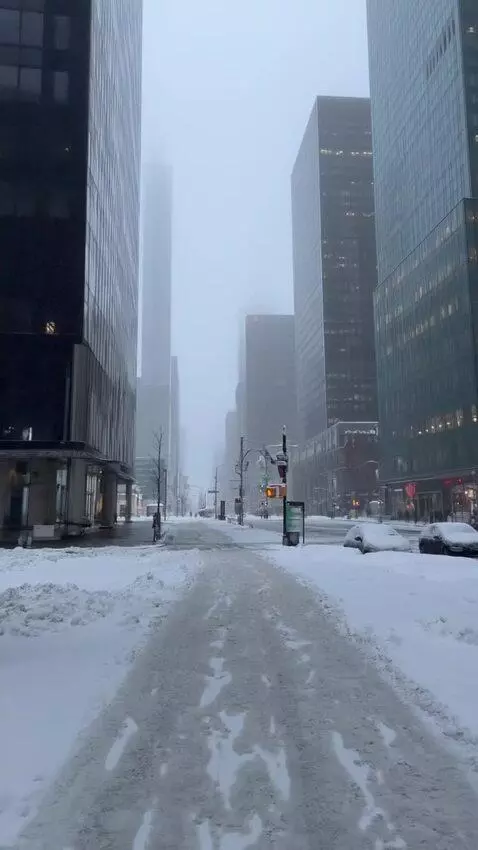 AI Video from prompt: Modern European city, tall skyscrapers, glass fa