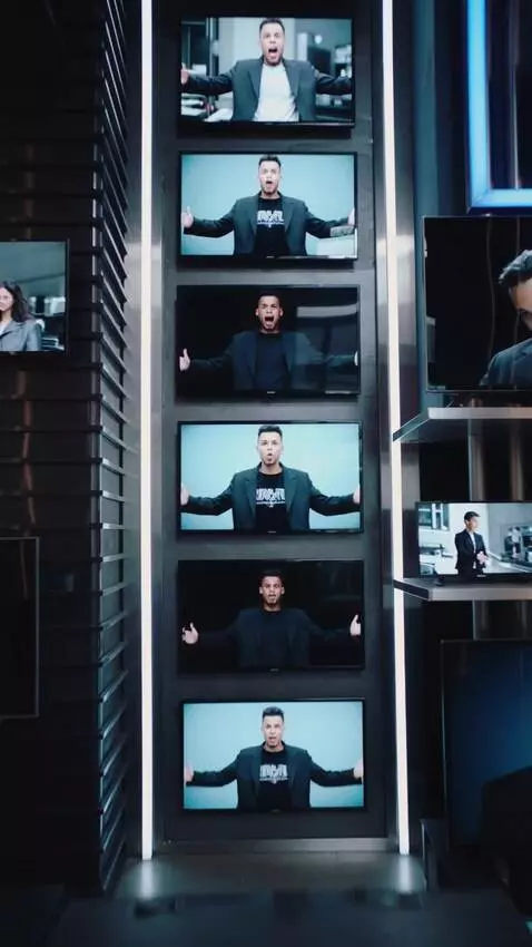 AI Video from prompt: Vertical video, 9:16, 5 seconds. Edgy premium fa