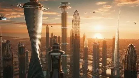 AI Video from prompt: A spectacular episode from a science fiction cin