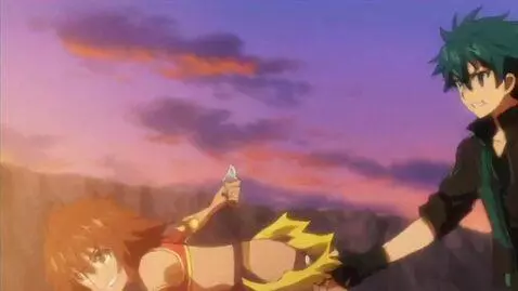 AI Video from prompt: Marusya is an anime ninja girl with green eyes a