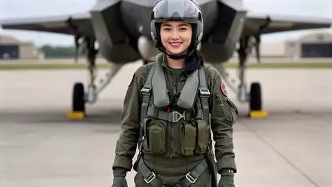 AI Video from prompt: Continous shot, girl walk near camera, realistic