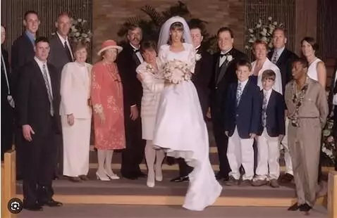 AI Video from prompt: A young woman in a wedding dress with a veil on 