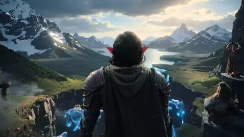 AI Video from prompt: A world that doesn't know what peace is. The ele