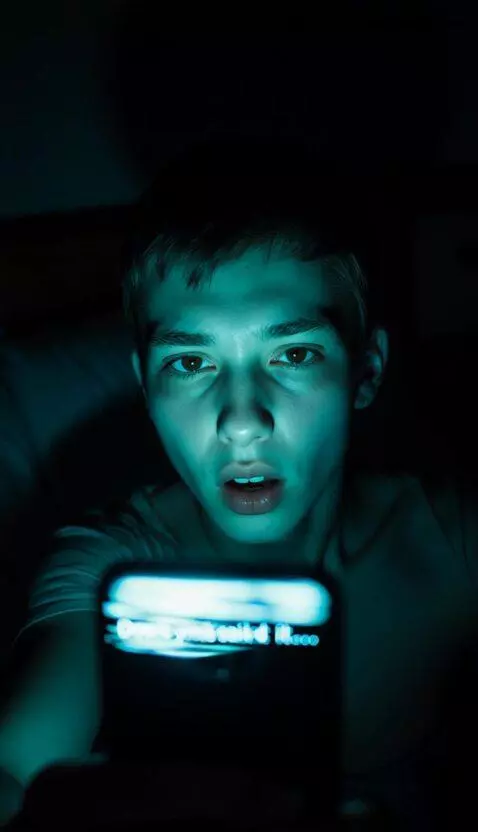 AI Video from prompt: Create an 8-second vertical horror video (9:16) 