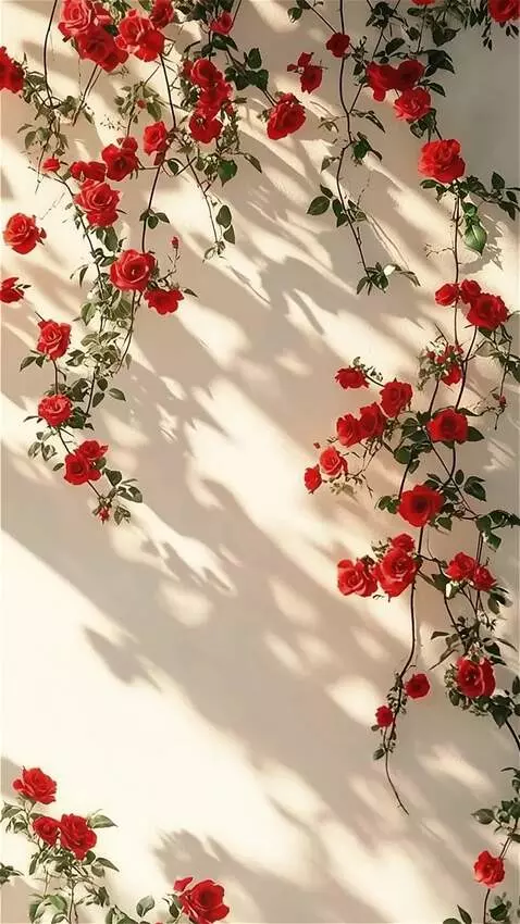 AI Video from prompt: the wind blows on the roses