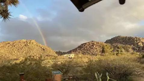 AI Video from prompt: the camera pans across the beautiful landscape