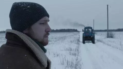 AI Video from prompt: A dramatic video, Russia, winter, somewhere far 