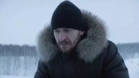 AI Video from prompt: Dramatic video, Russia, winter, somewhere far fr