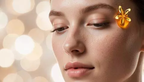 AI Video from prompt: Extreme close-up shot of a beautiful woman's fac