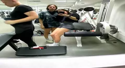 AI Video from prompt: Girl realistic belly inflation