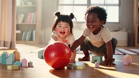 AI Video from prompt: Cute playing with each other