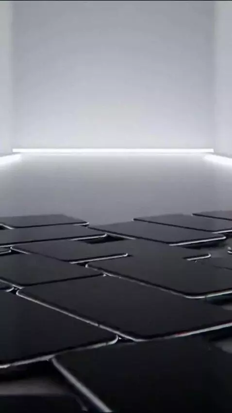 AI Video from prompt: A completely empty modern room with soft natural