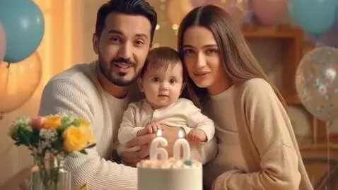 AI Video from prompt: Use the uploaded reference photo of the young fa