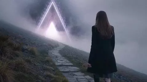 AI Video from prompt: The dynamic mystical mysterious opening intro to