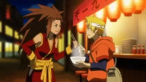 AI Video from prompt: Marusya is an anime ninja girl. She has green ey