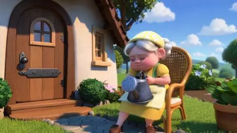 AI Video from prompt: Create a short, bright, and fun 3D cartoon-style