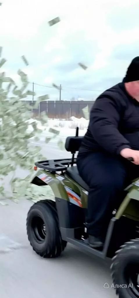 AI Video from prompt: Fatty goes to McDonald's, but the money attacks 