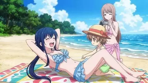 AI Video from prompt: Have  her laugh as being ticklish